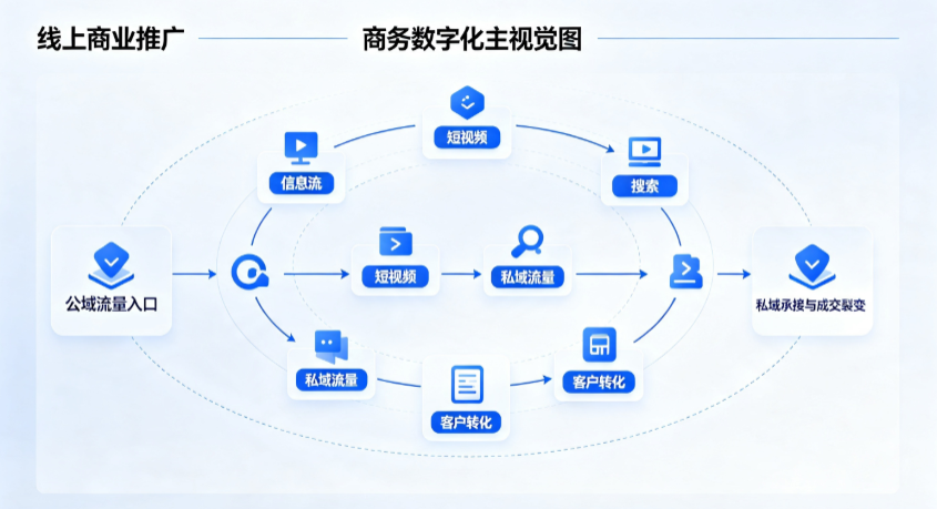丽水线上商业推广怎么做？全域流量闭环搭建与低成本转化实战指南